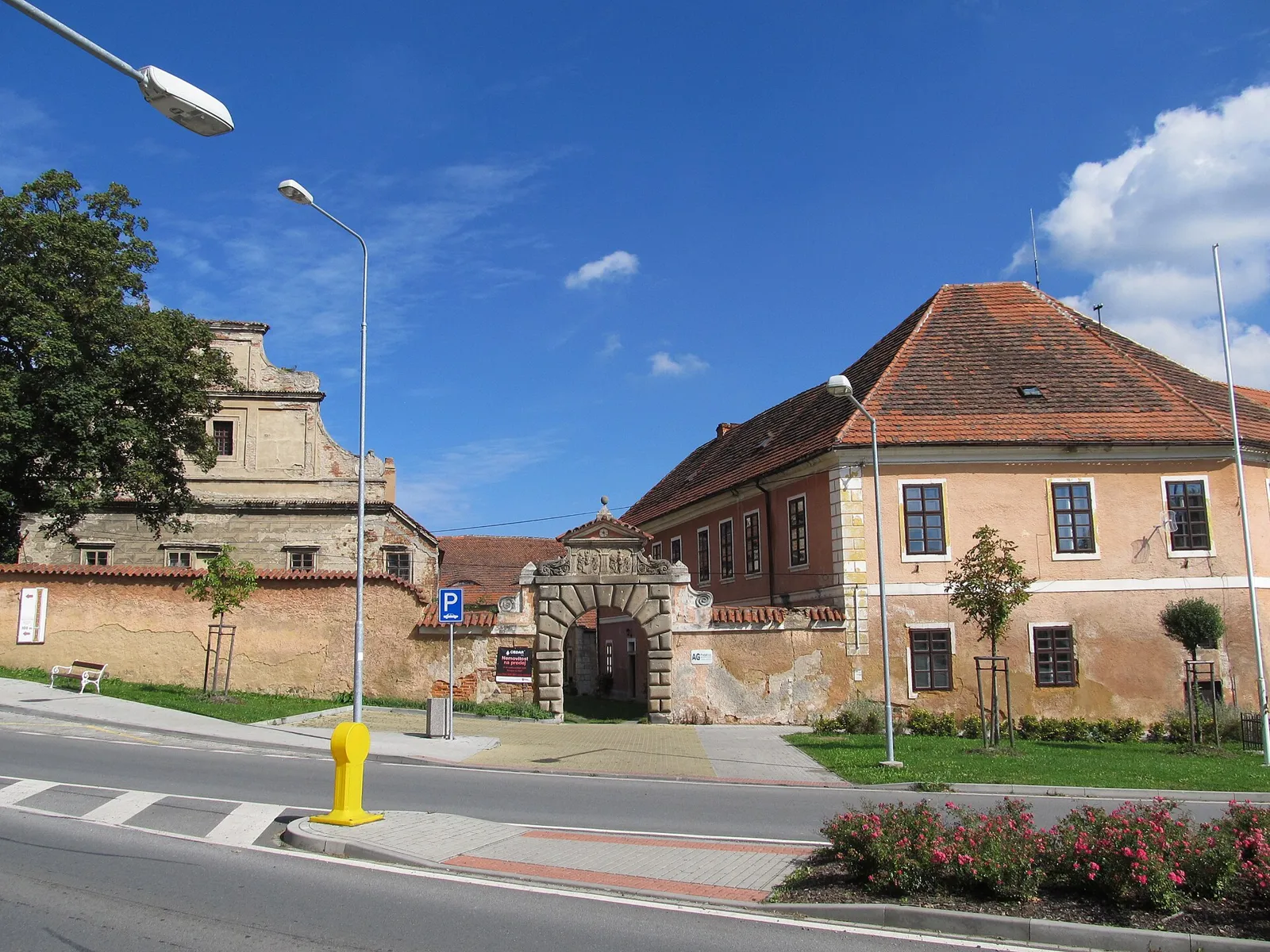 Pohled na obec Šťáhlavy, okres Plzeň-město