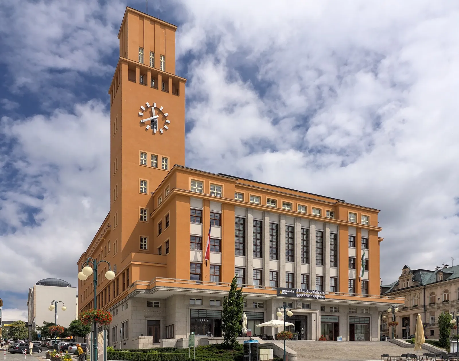 Pohled na obec Jablonec nad Nisou, okres Jablonec nad Nisou
