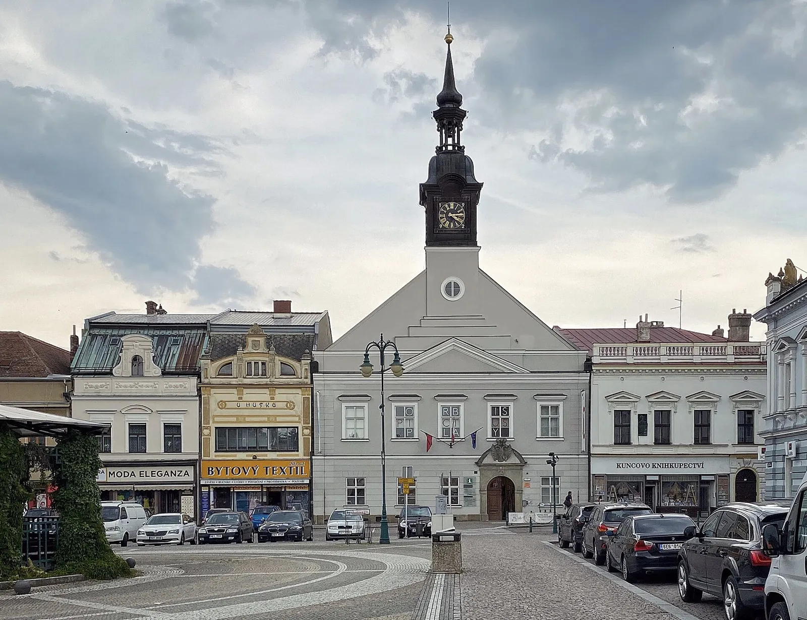 Pohled na obec Vysoké Mýto, okres Ústí nad Orlicí