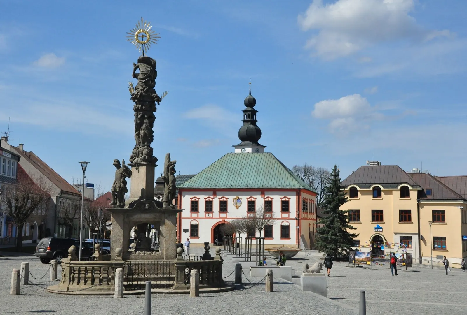Pohled na obec Žďár nad Sázavou, okres Žďár nad Sázavou