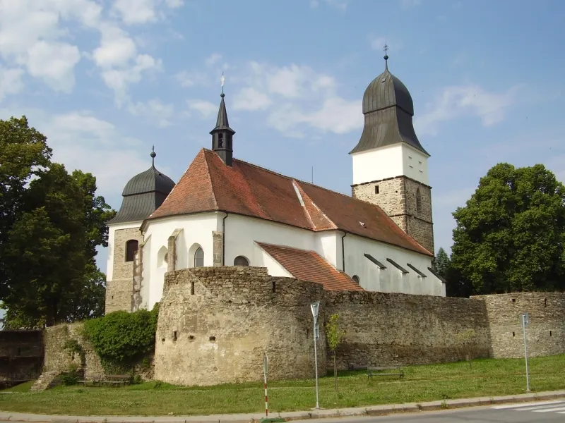 Pohled na obec Velká Bíteš, okres Žďár nad Sázavou