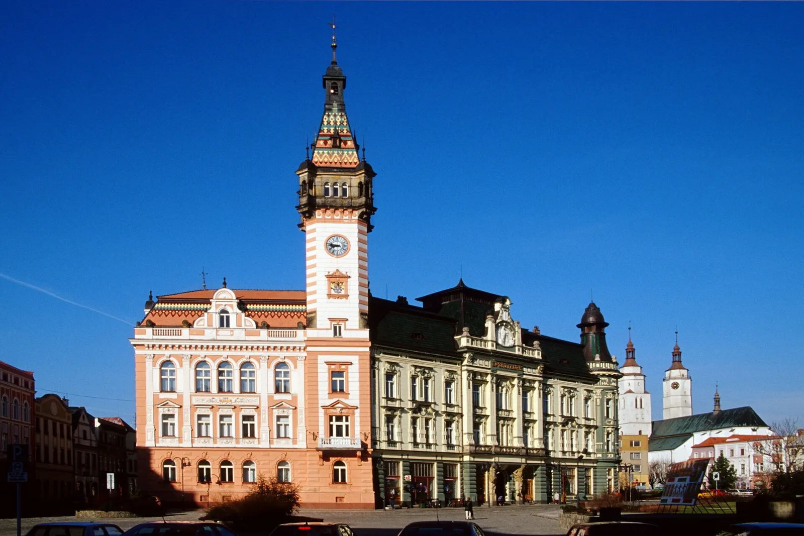 Pohled na obec Krnov, okres Bruntál