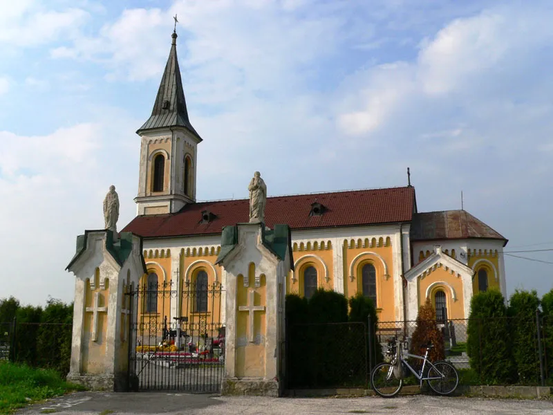 Pohled na obec Těrlicko, okres Karviná